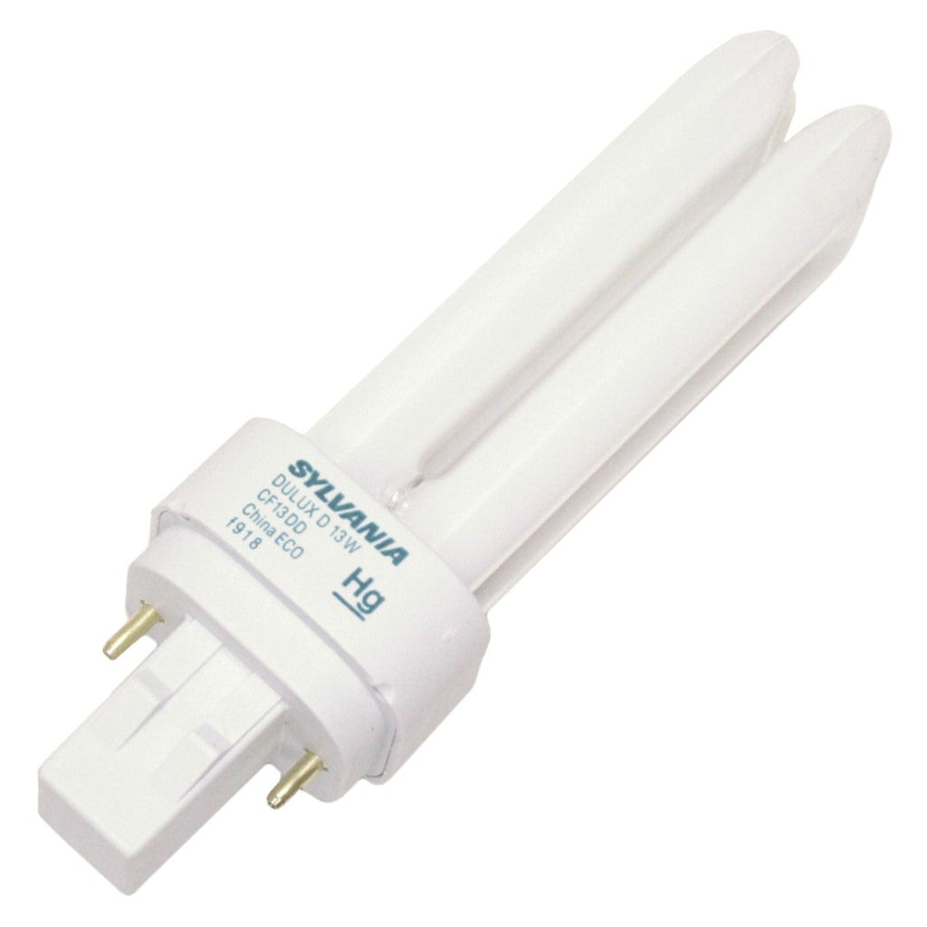 13 watt T4 2-Pin Base 3000K CFL 1
