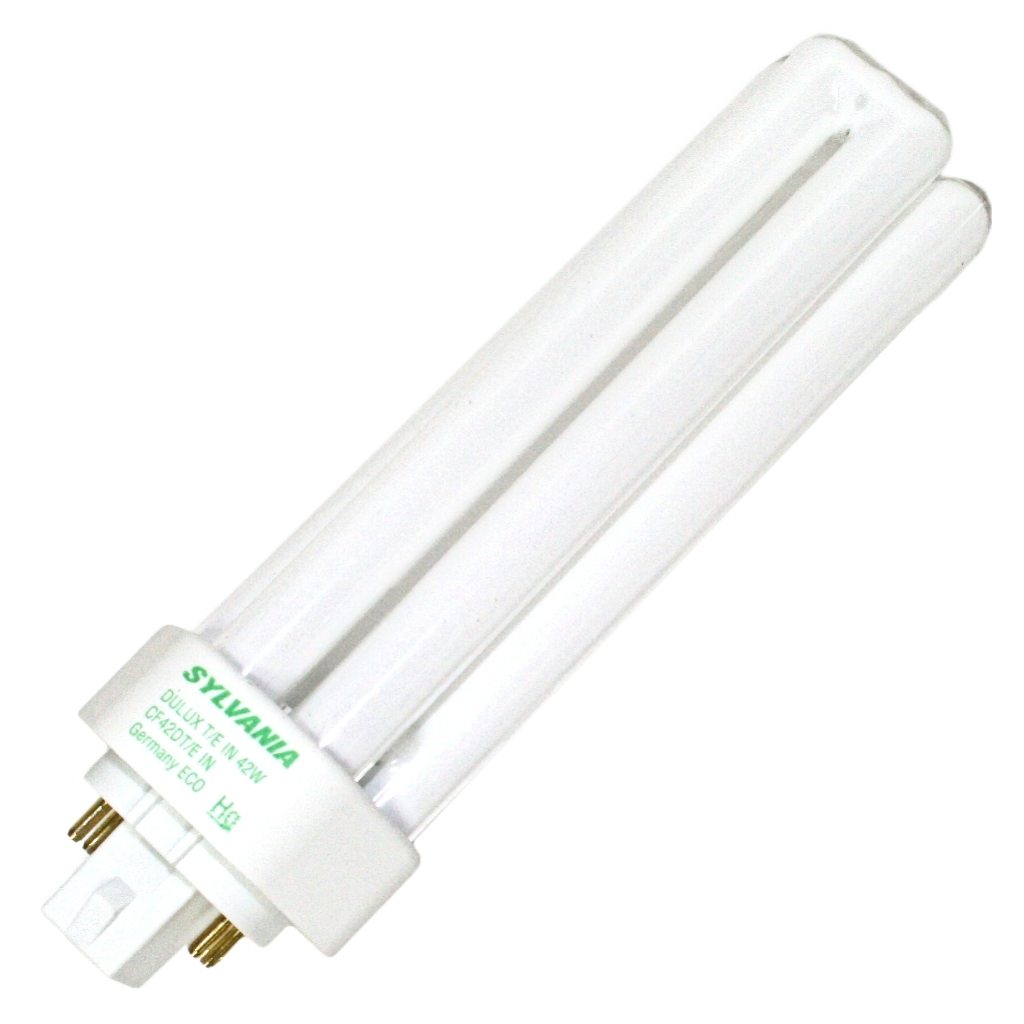 42 watt T4 4-Pin Base 3500K Natural White CFL 1