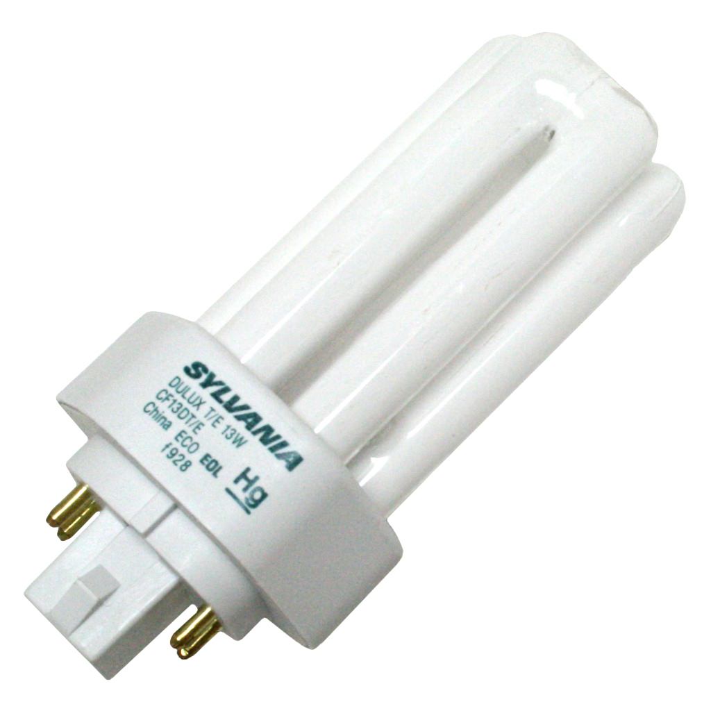 13 watt T4 4-Pin Base 3500K Natural White CFL 1