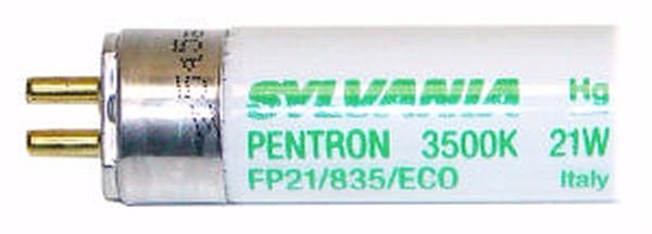 21 watt 36" T5 Miniature Bi-Pin Base 3500K Neutral White Fluorescent 3