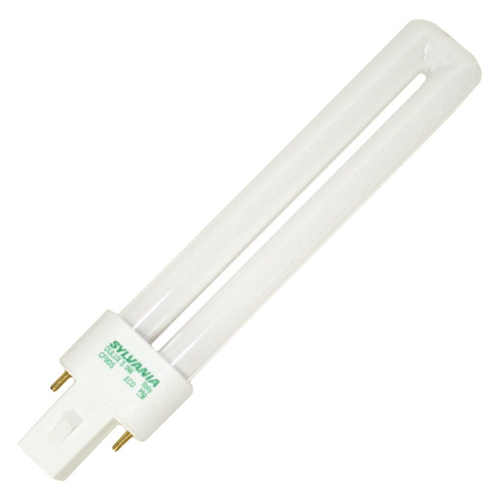 9 watt T4 2-Pin Base 4100K Cool White CFL 1