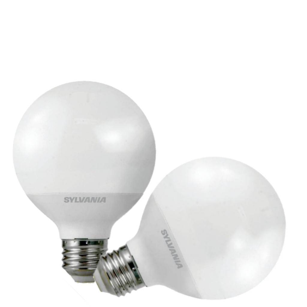 3 watt 120 volt G25 Medium Screw Base 5000K Daylight LED (2 pack) 1