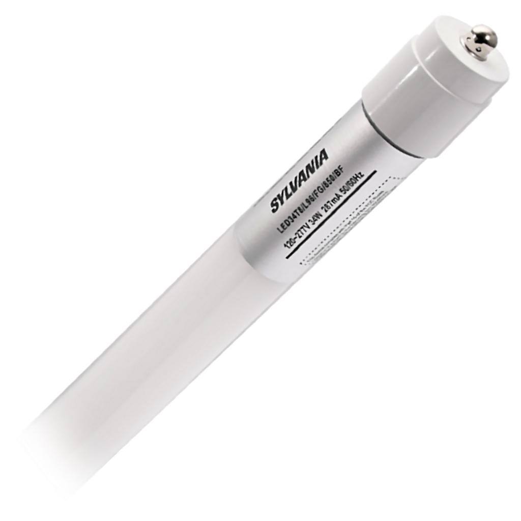 34 watt 120/277 volt 96" T8 Single Pin Base 3000K Natural White Non-Dimmable LED 1