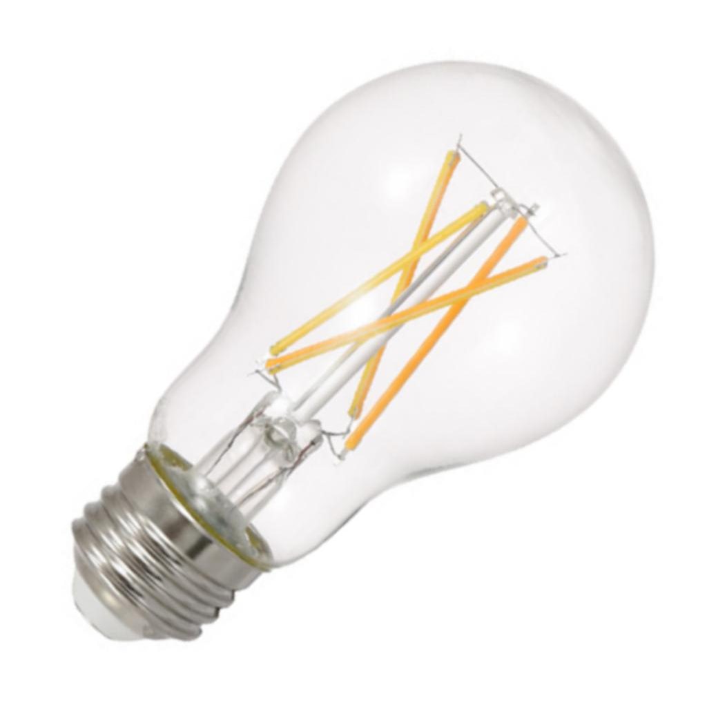 8 watt 120 volt A19 Medium Screw Base 2700K Warm White Dimmable LED 1