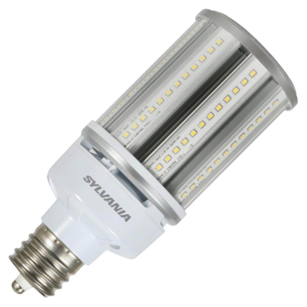 36 watt 120/277 volt Corn Cob Mogul Screw Base 3000K Natural White LED 1