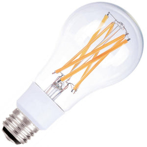Selectable watts 120 volt A21 Medium Screw Base 2700K Warm White Selectable Lumen Non-Dimmable LED 1