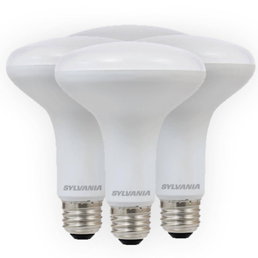 10 watt 120 volt BR30 Medium Screw Base 5000 Daylight Dimmable LED (4 Pack) 1
