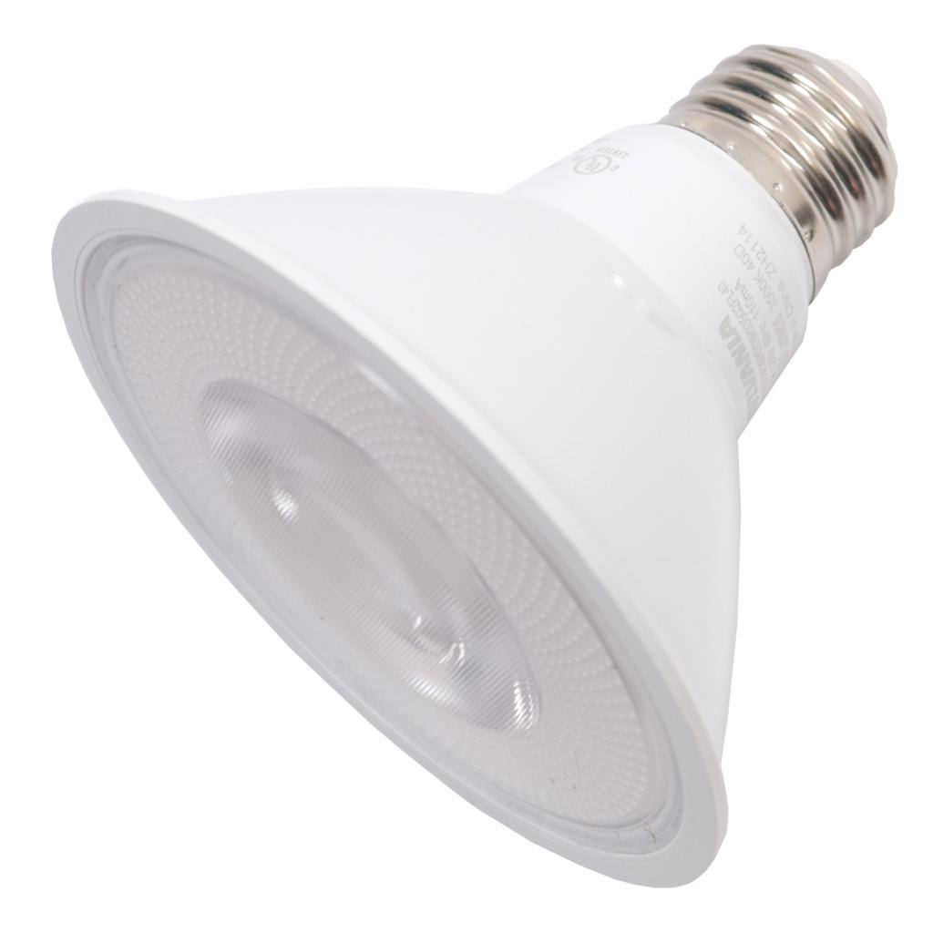 12 watt 120 volt PAR30 Medium Screw Base 3500K Neutral White Dimmable Narrow Flood LED 1