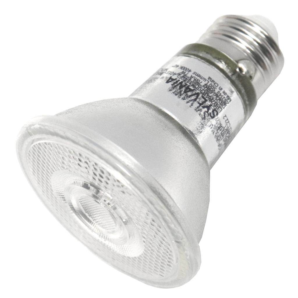7 watt 120 volt PAR20 Medium Screw Base 4000K Cool White Dimmable Flood LED 1