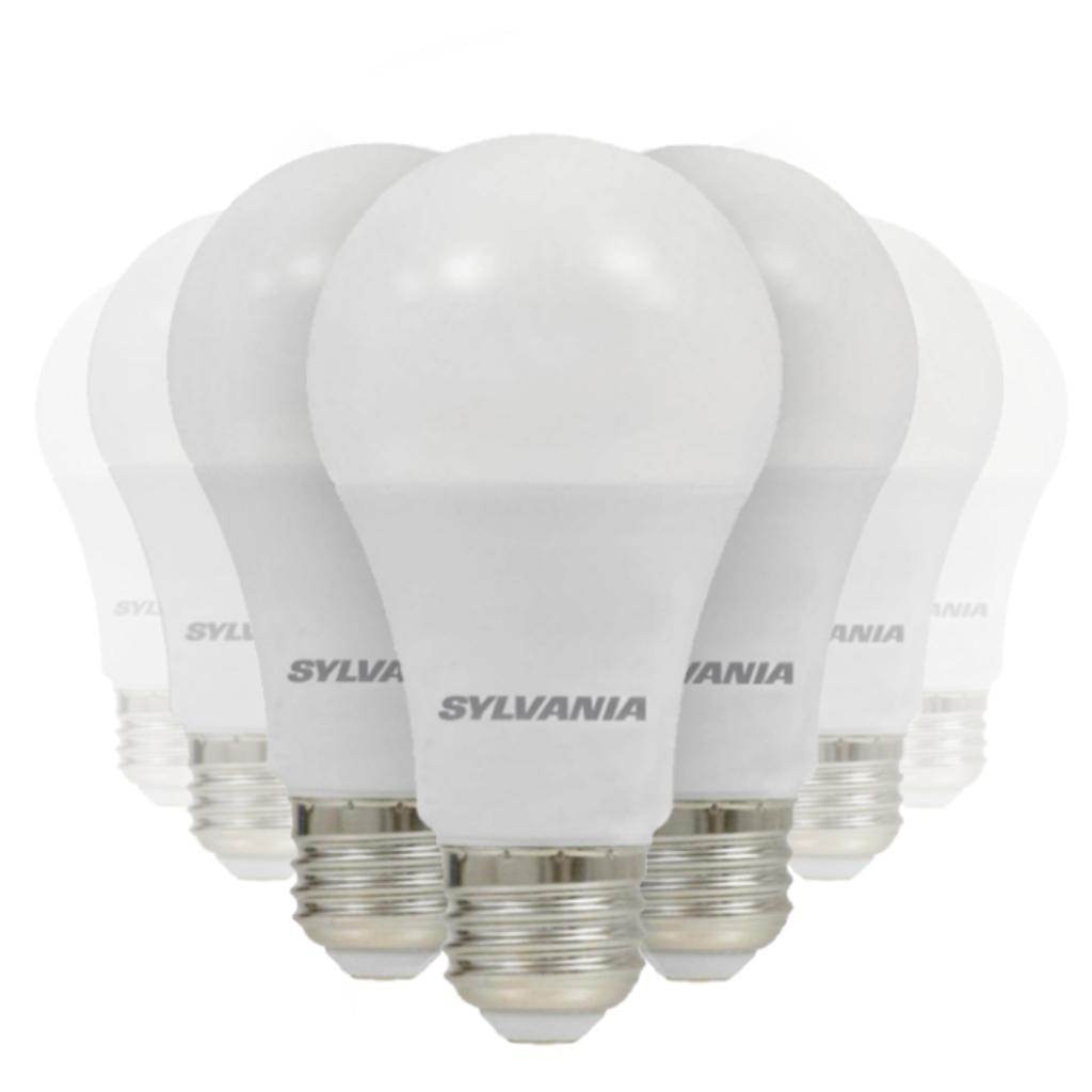 9 watt 120 volt A19 Medium Screw Base 3000K Natural White Non-Dimmable LED (8 Pack) 1