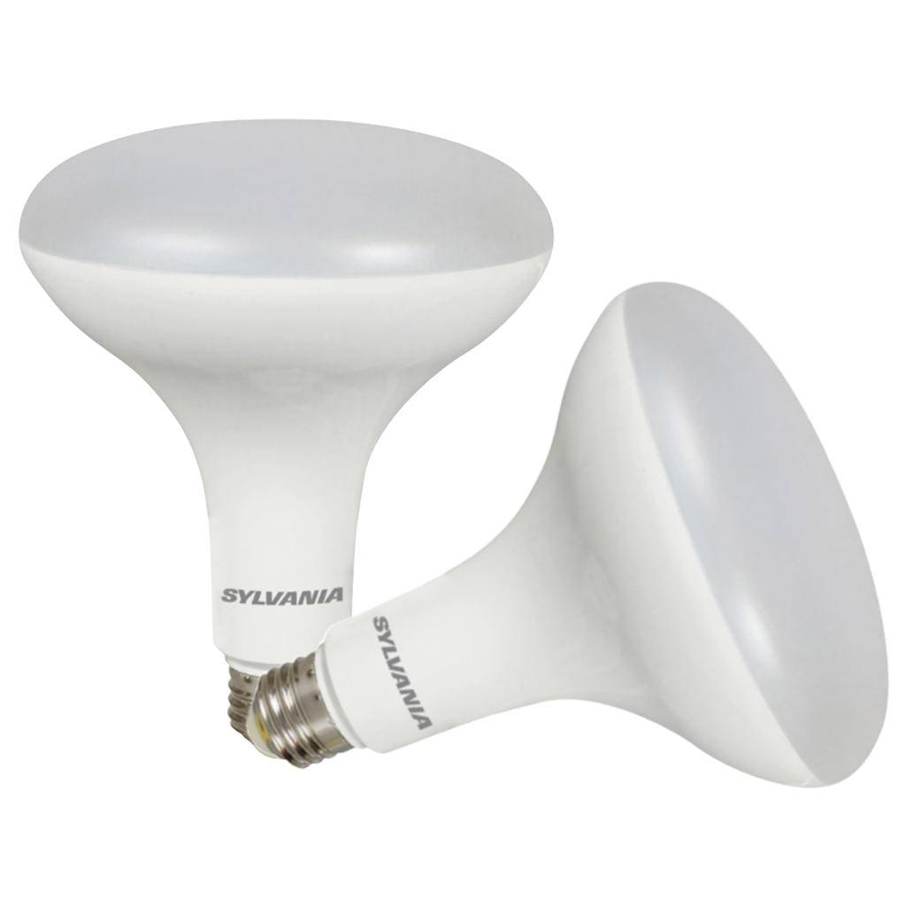 12 watt 120 volt BR40 Medium Screw Base 3500K Neutral White Frosted Dimmable LED (2 pack) 1
