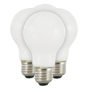 8 watt 120 volt A19 3500K Neutral White Dimmable LED (4 Pack) 1