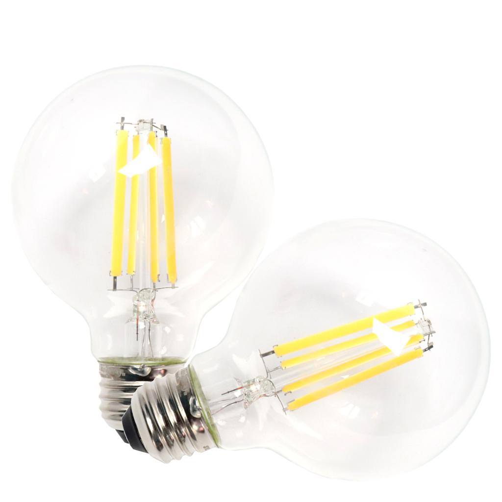 11 watt 120 volt G25 Medium Screw Base 2700K Warm White Non-Dimmable LED (2 pack) 1