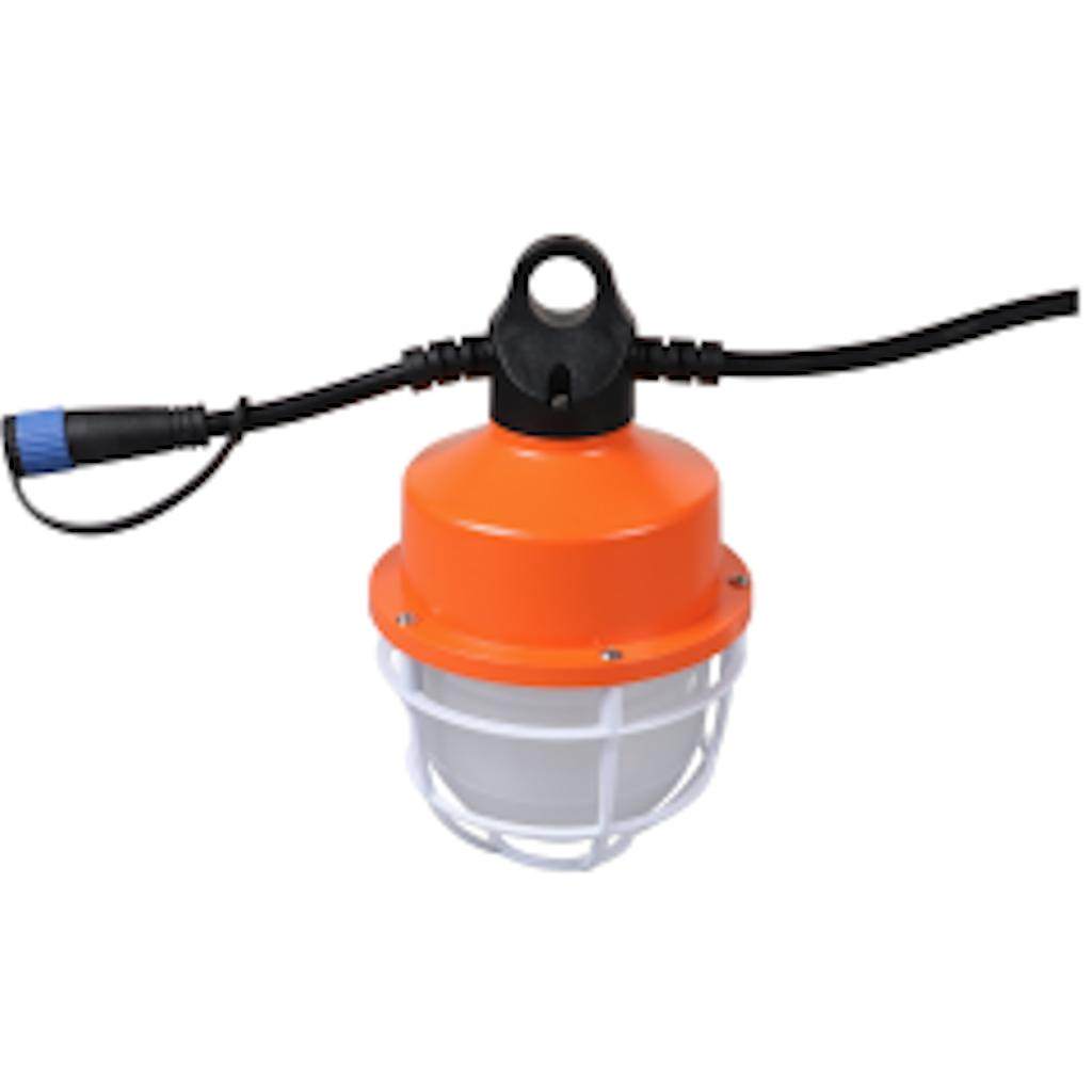 5 watt 120 volt 5 lamp Orange LED Work Light 1