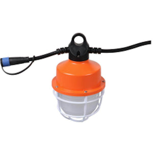 10 watt 120 volt Orange LED Work Light 1