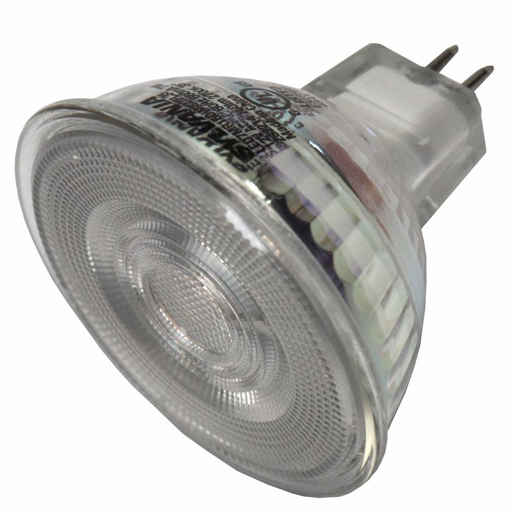 7 watt 12 volt MR16 Bi-Pin Base 2700K Dimmable Flood LED 1