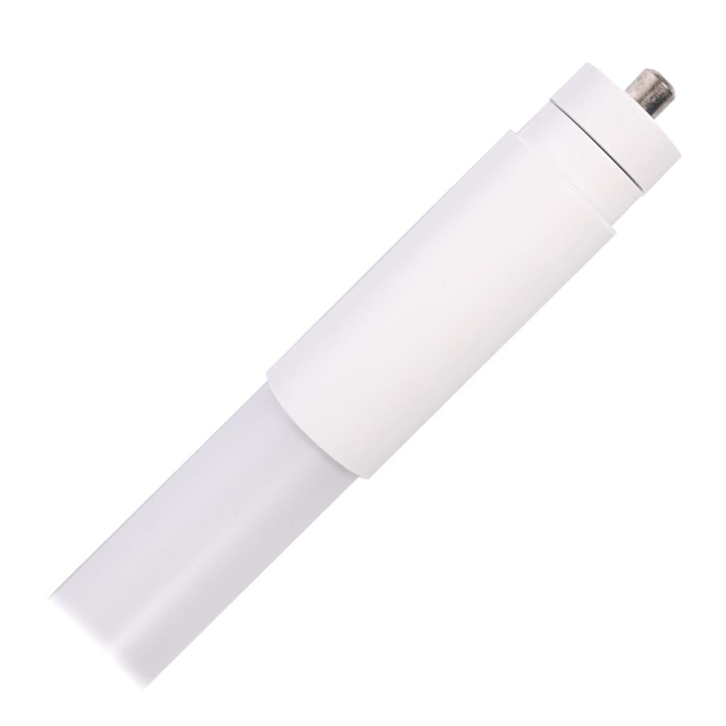 8' 2-PIECE 36 watt 120/277 volt T8 Single Pin Base 5000K Daylight LEDlescent LED Light Bulb 1