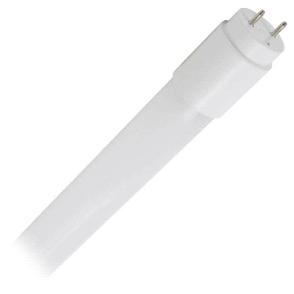 4' 18 watt 120/277 volt T8 Medium Bi-Pin Base 3500K Neutral White Type A/B Frosted Glass LED Light Bulb 1