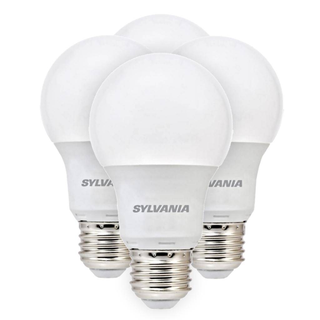 9 watt 120 volt A19 2700K Warm White Medium Screw Base LED Light Bulb (4 Pack) 1