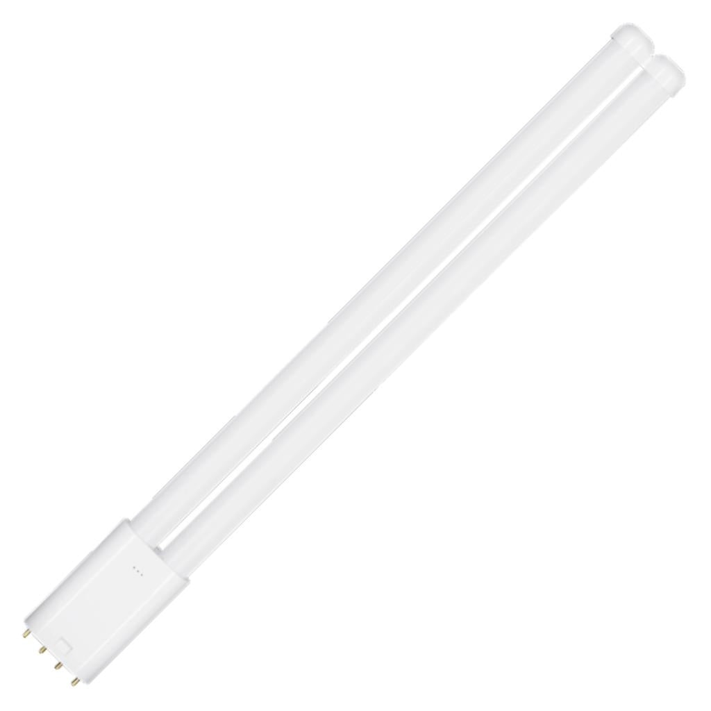 16.6" 16 watt 120/277 volt TT5 3500K Neutral White Frosted Glass LED Light Bulb 1