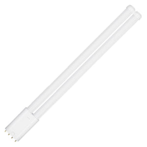 16.6" 16 watt 120/277 volt TT5 3500K Neutral White Frosted Glass LED Light Bulb 1