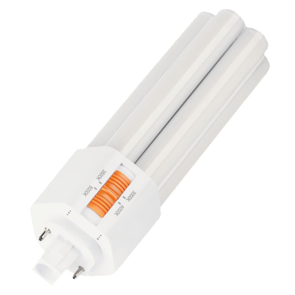 17 watt 120/277 volt 2-Pin Base CCT Selectable Omni-directional LED Light Bulb 1
