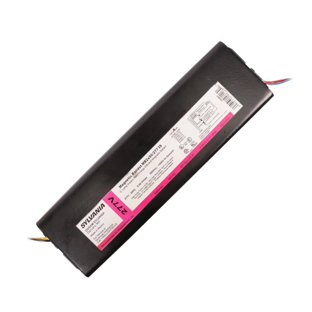 2 Lamp 277 volt Instant Start  Magnetic Fluorescent Ballast 1