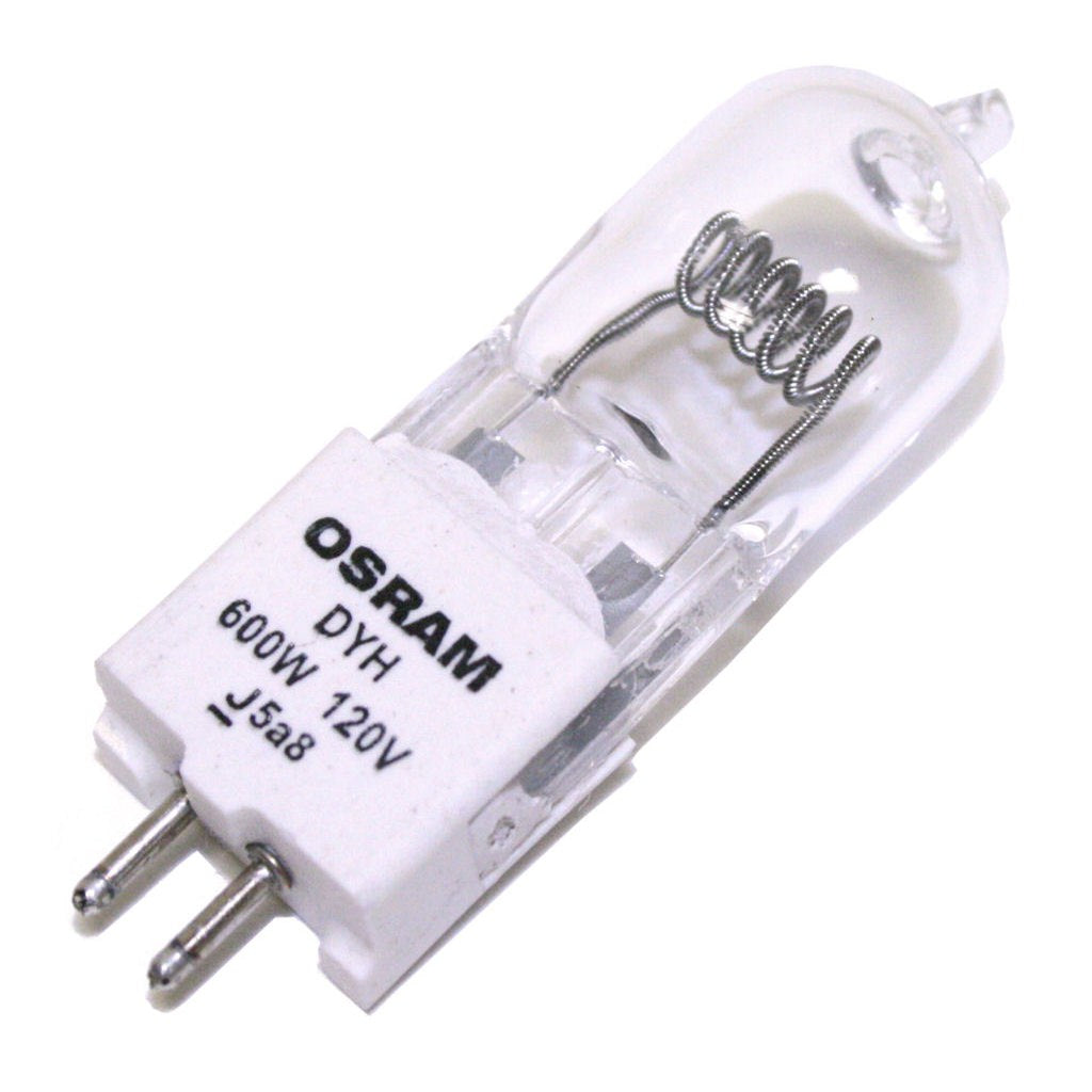 600 watt 120 volt T6 Bi-Pin Base #DYH 1