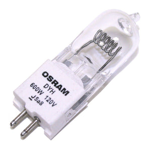 600 watt 120 volt T6 Bi-Pin Base #DYH 1