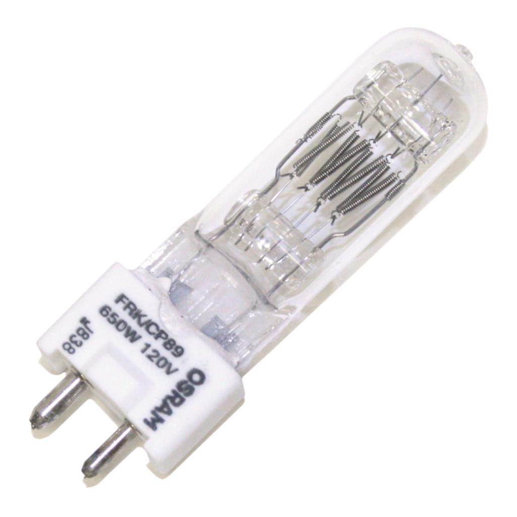 650 watt 120 volt T6 Bi-Pin Base #FRK 1