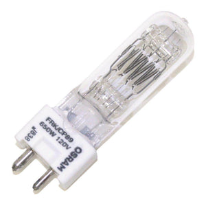 650 watt 120 volt T6 Bi-Pin Base #FRK 1