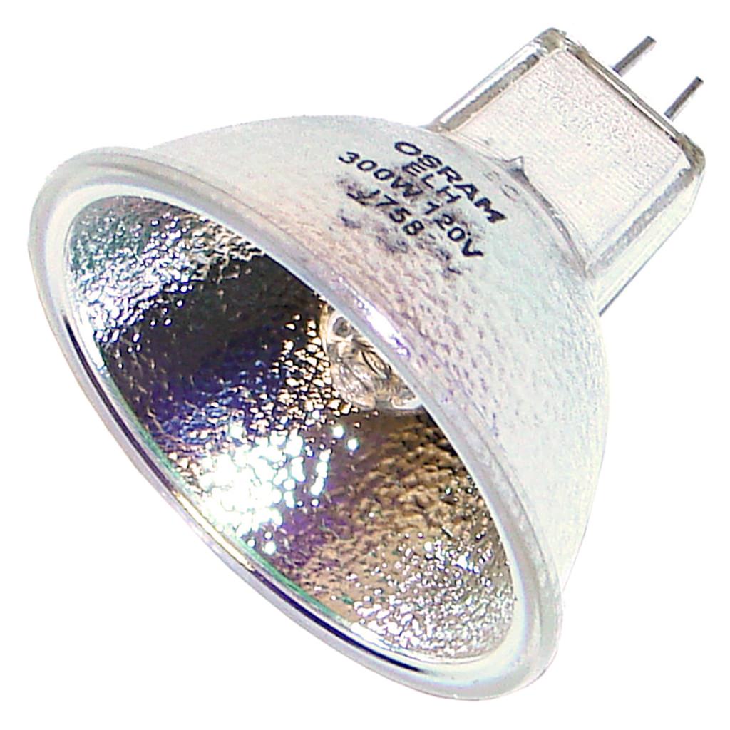 300 watt 120 volt MR16 Bi-Pin Base #ELH 1
