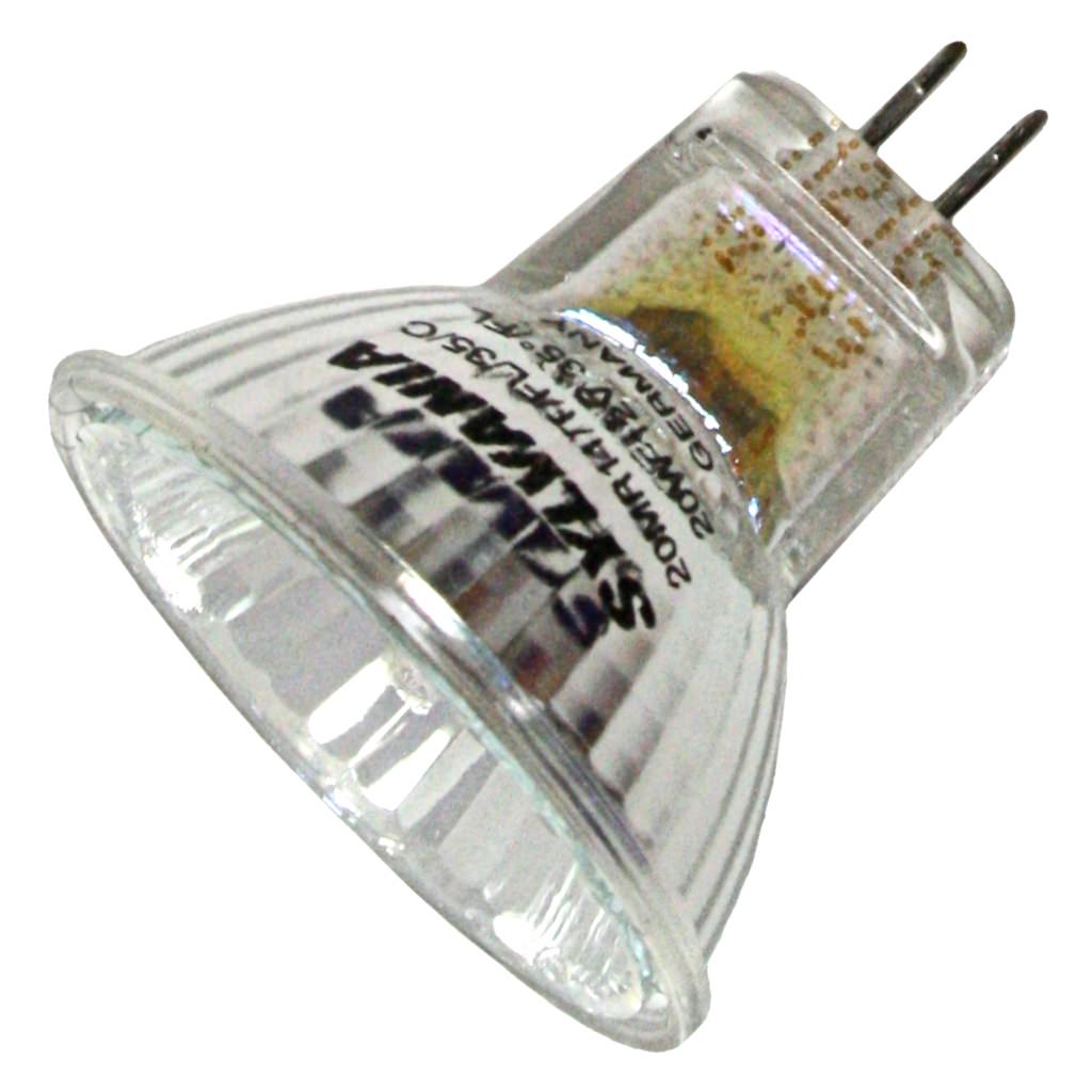 20 watt 12 volt MR11 Bi-Pin Base 3000K Natural White Flood #FTD 1