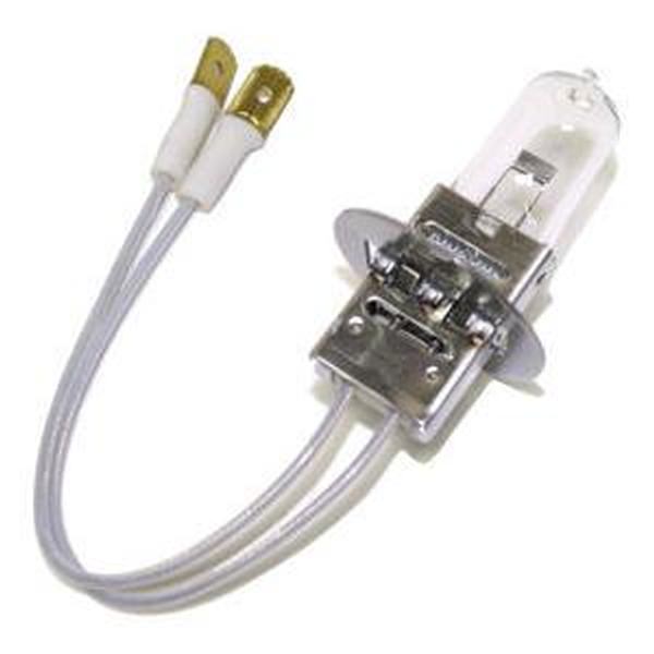 100 watt 15.2 volt T4 PK30d Base w/Male Flat Connectors 3100K Natural White 1