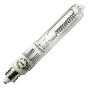 500 watt 130 volt T4 Miniature Candelabra Screw Base 3000K Natural White 1