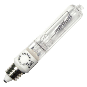 250 watt 130 volt T4 Miniature Candelabra Screw Base 3000K Natural White 1