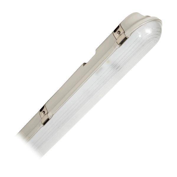 8' 65 watt 120/277 volt 4000K Cool White LED Vapor Tight Fixture 1