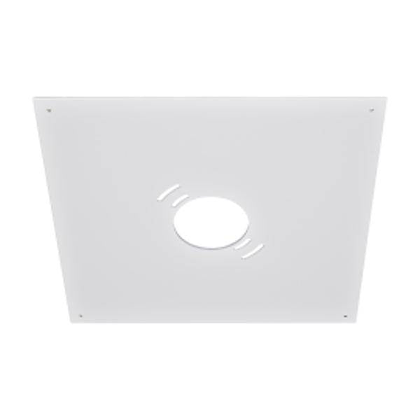 16" White Mounting Plate 1