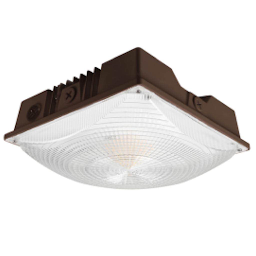 75 watt 120/277 volt CCT Selectable Dimmable LED Canopy 1