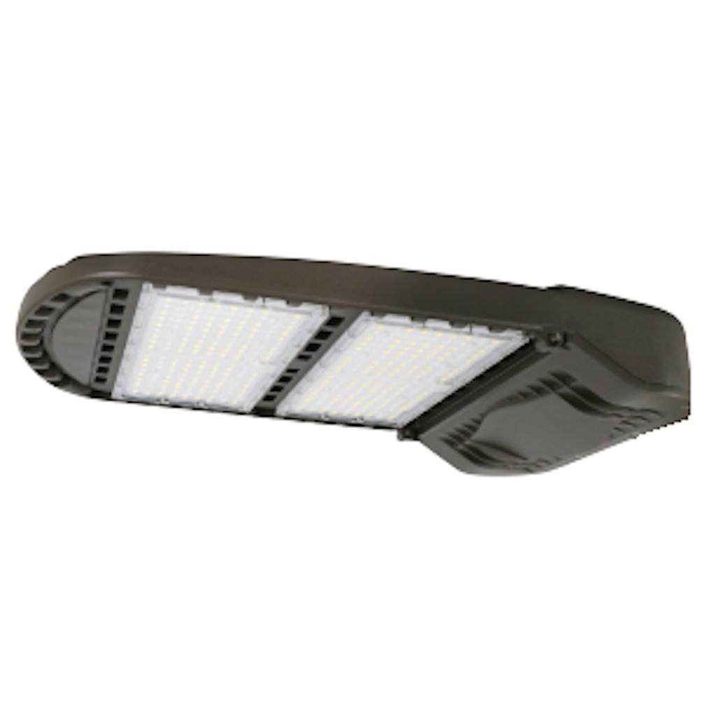 200 watt 347/480 volt 5000K Daylight Bronze Dimmable LED Area Light 1
