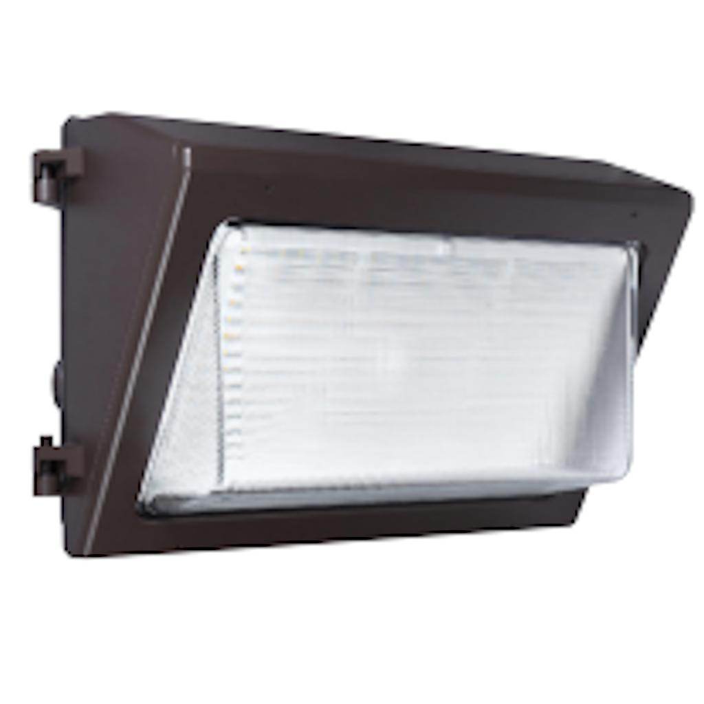 60 watt 120/277 volt CCT Selectable Bronze LED Wall Pack 1