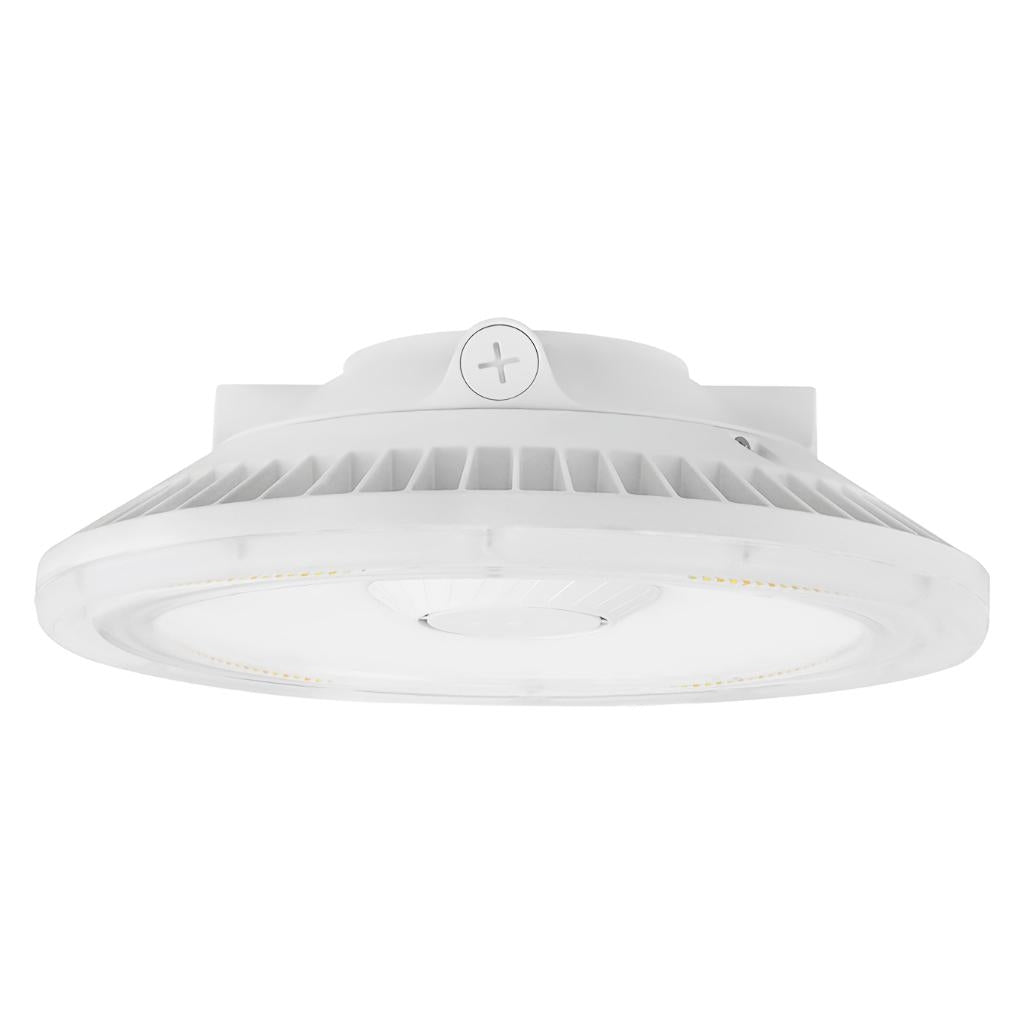 35/40/50 watt 120/347 volt CCT Selectable Dual Beam Integrated Photocel LED Garage/Canopy Fixture 1