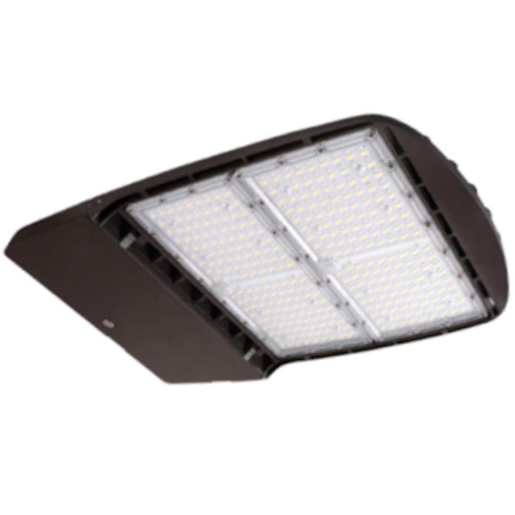 200 watt 120/277 volt 3000K Natural White Bronze Dimmable LED Area Light 1