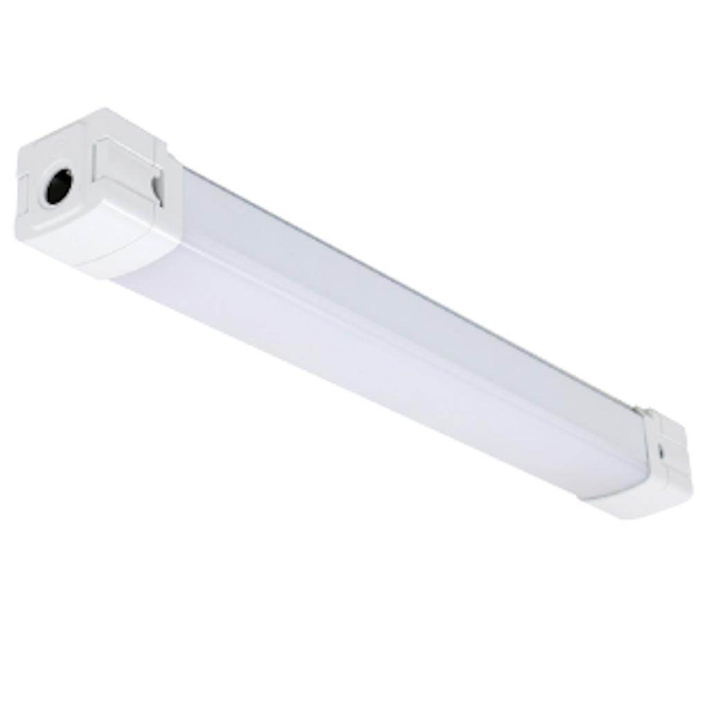 2' 20/25/30 watt 120/277 volt CCT Selectable Dimmable LED Vapor Tight with Sensor 1