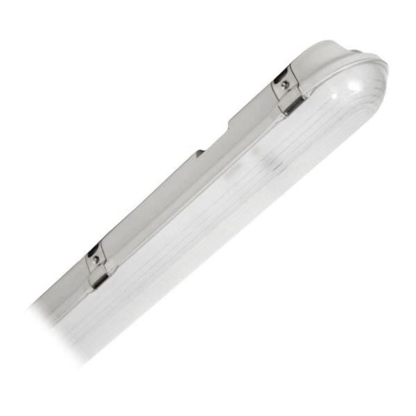 4' 30/40/50 watt 120/347volt CCT Selectable Dimmable LED Vapor Tight with Sensor 1