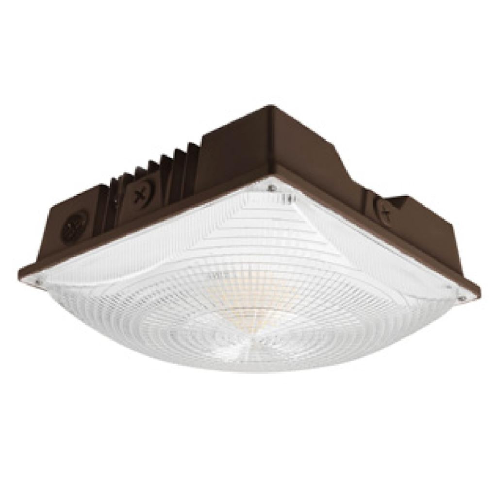 20/30/40 watt 120/277 volt CCT Selectable LED Canopy Fixture 1