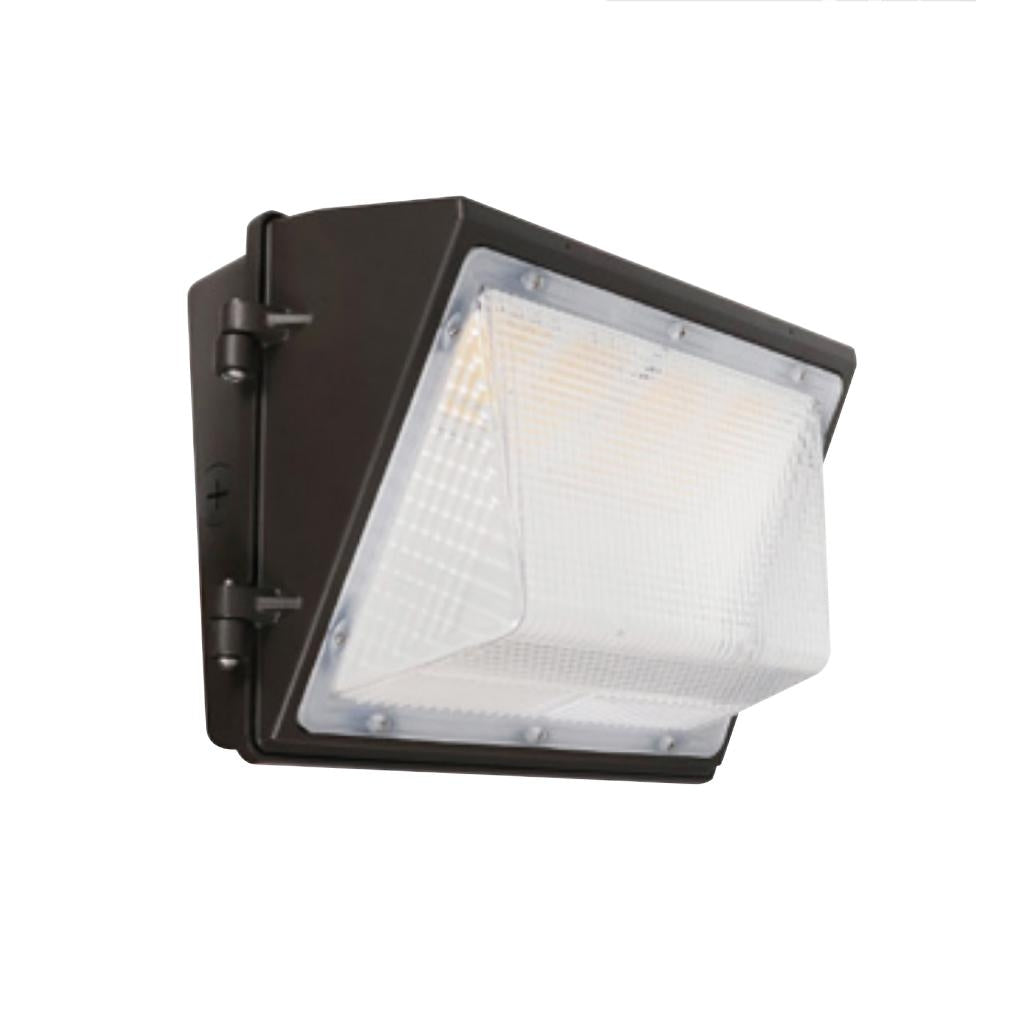 Selectable watt 120/277 volt CCT Selectable Bronze LED Wall Pack 1