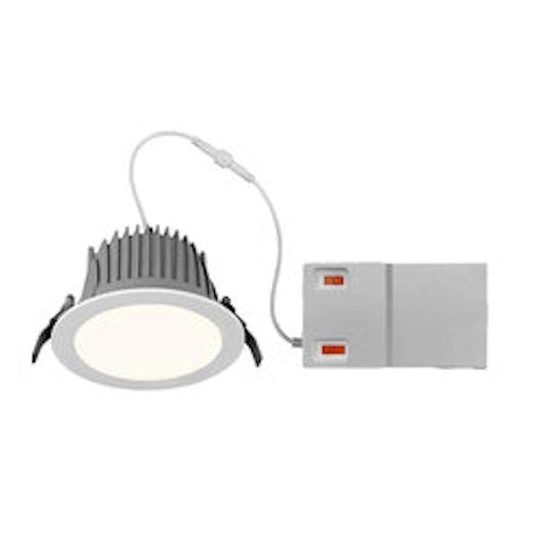 6" 12/16/21 watt 120/347 volt CCT Selectable Dimmable LED Downlight Kit 1