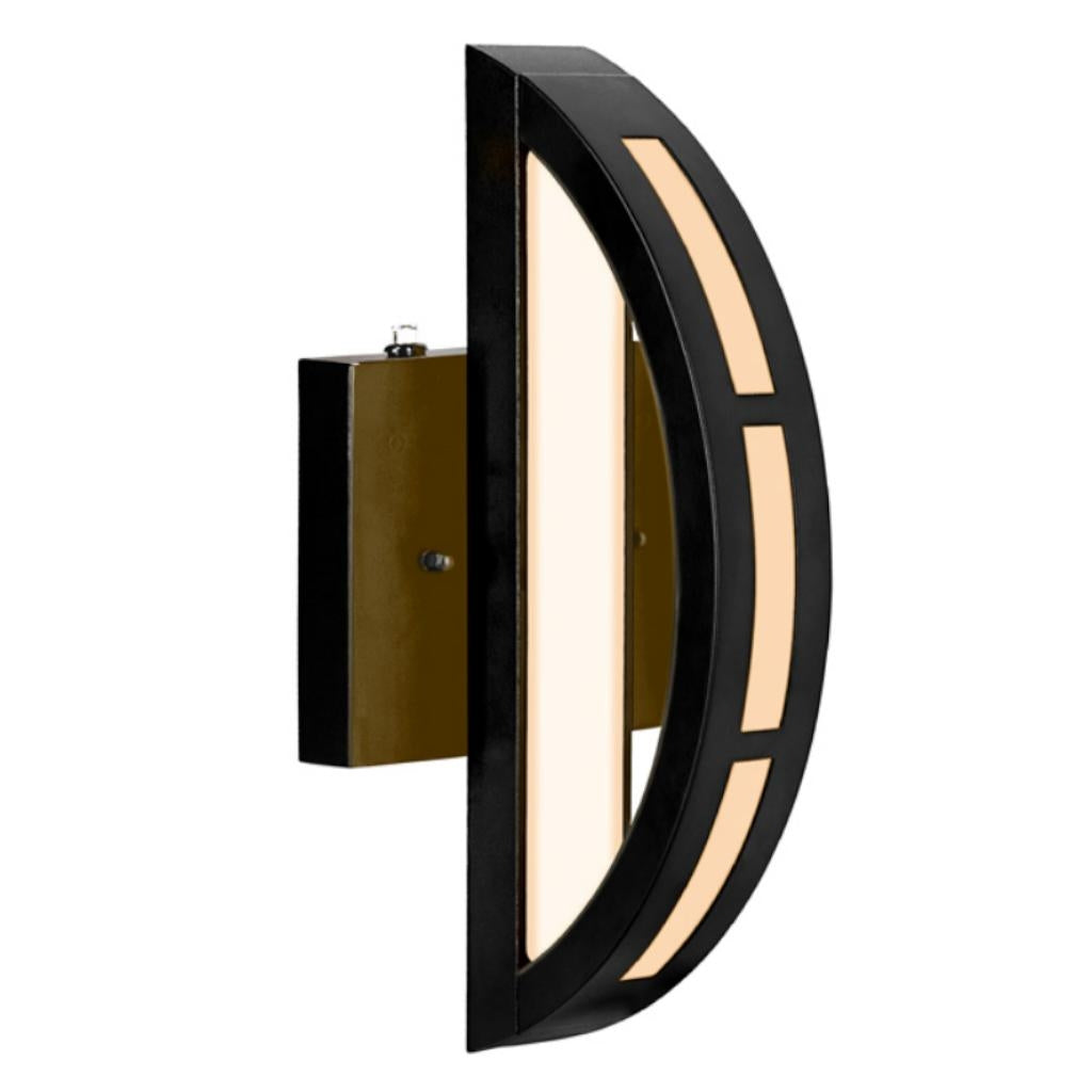 12.5 watt 120 volt CCT Selectable Black LED Lantern 1