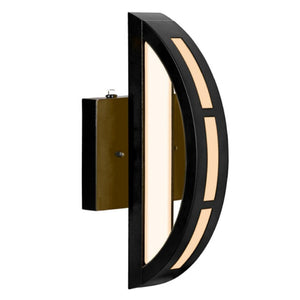 12.5 watt 120 volt CCT Selectable Black LED Lantern 1